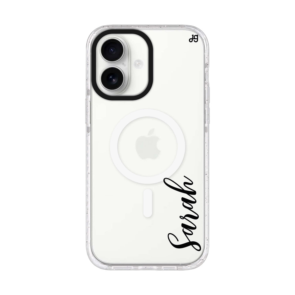 Falling For You iPhone 17 水晶透明保護殼正面展示
