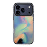 Rainbow Flow iPhone 17 Pro Max MagSafe 水晶透明保護殼 抽象圖案設計 圖1