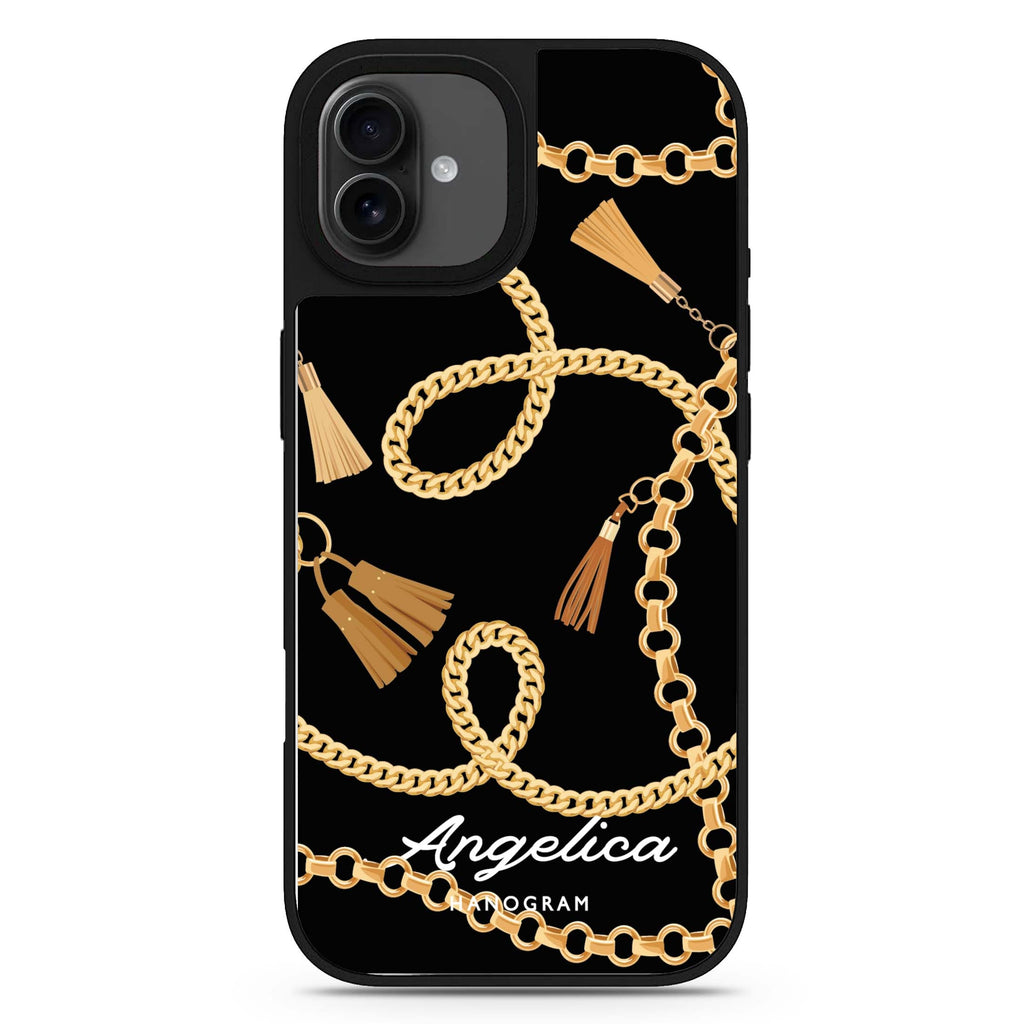 Belt and Chain I iPhone 17 鏡面手機殼 主圖設計
