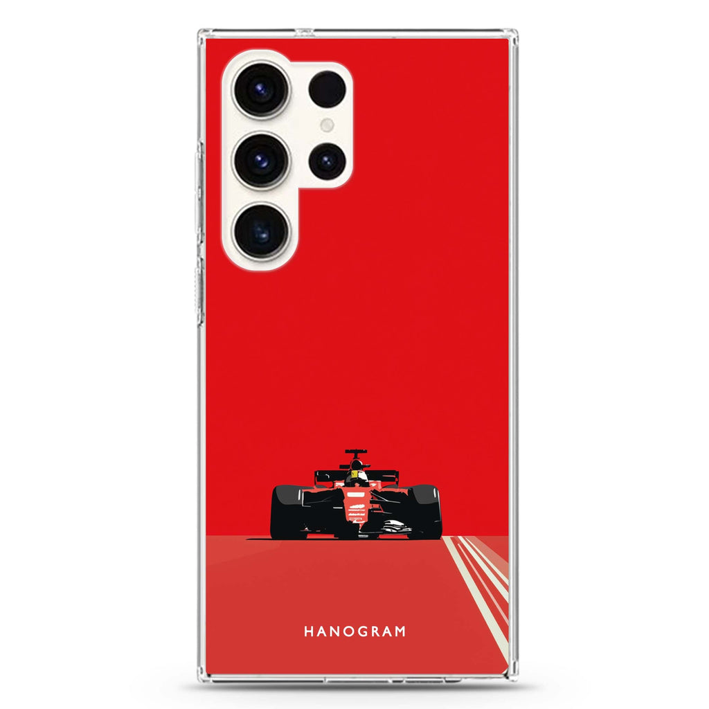 Red Racer Samsung Galaxy Ultra 透明保護殼，適用 S26/S25/S24/S23 Ultra，圖1