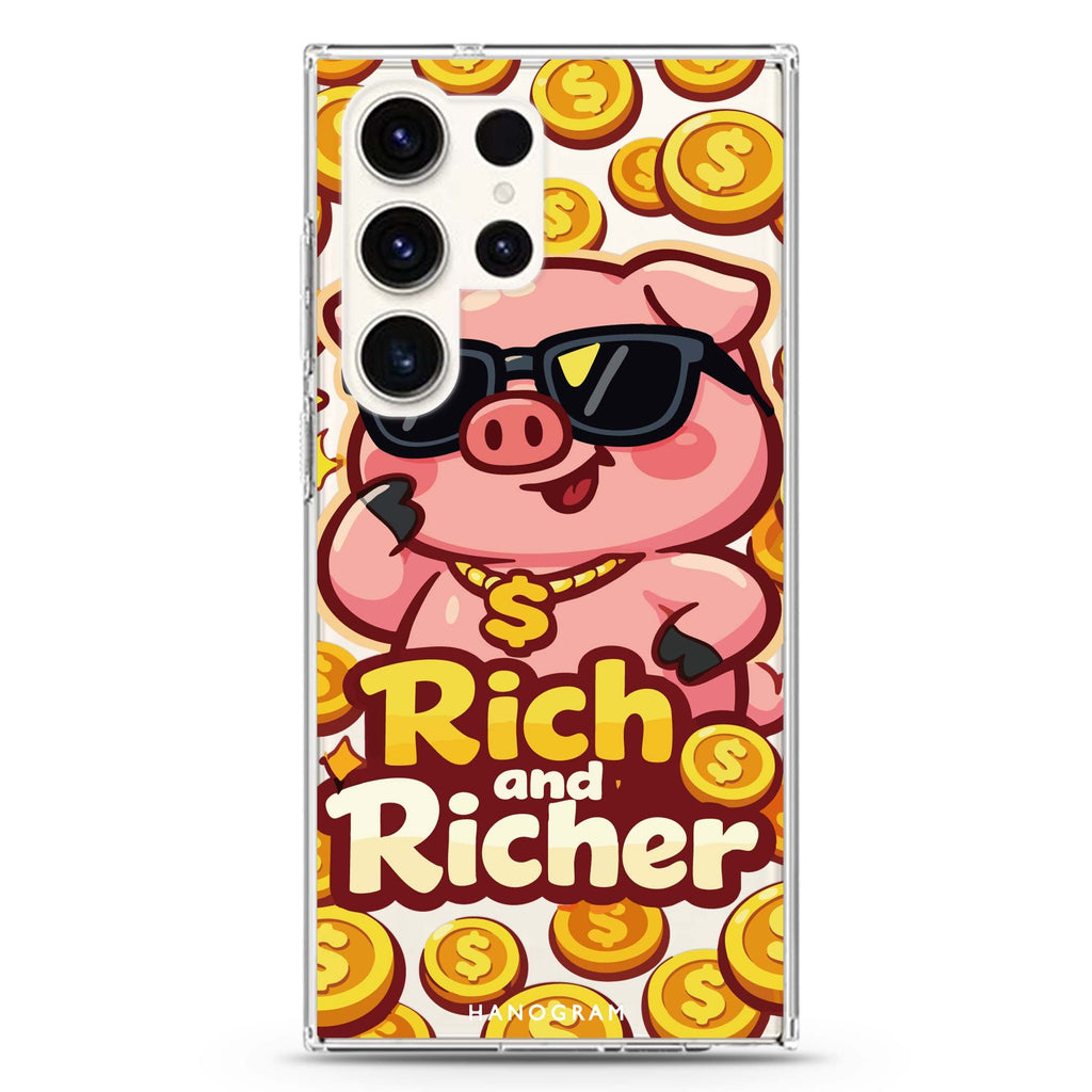 Rich Times Club Samsung Galaxy 水晶透明保護殼