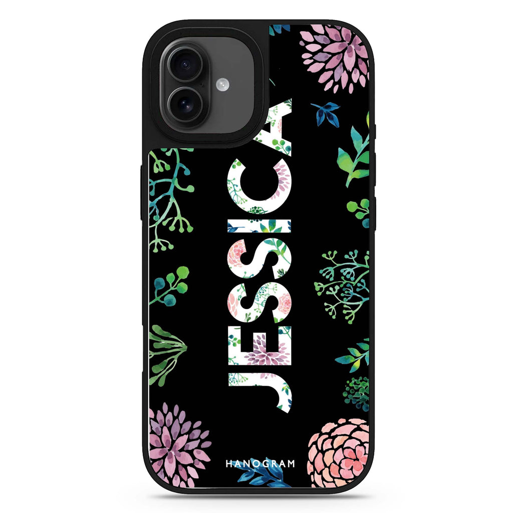 Garden In Rainforest iPhone 17 花卉鏡面手機殼 主圖設計