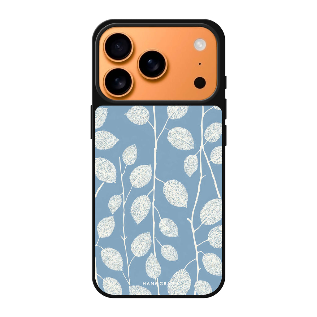 Blue Leaves 藍色樹木 iPhone 17 Pro Max 鏡面手機殼主圖