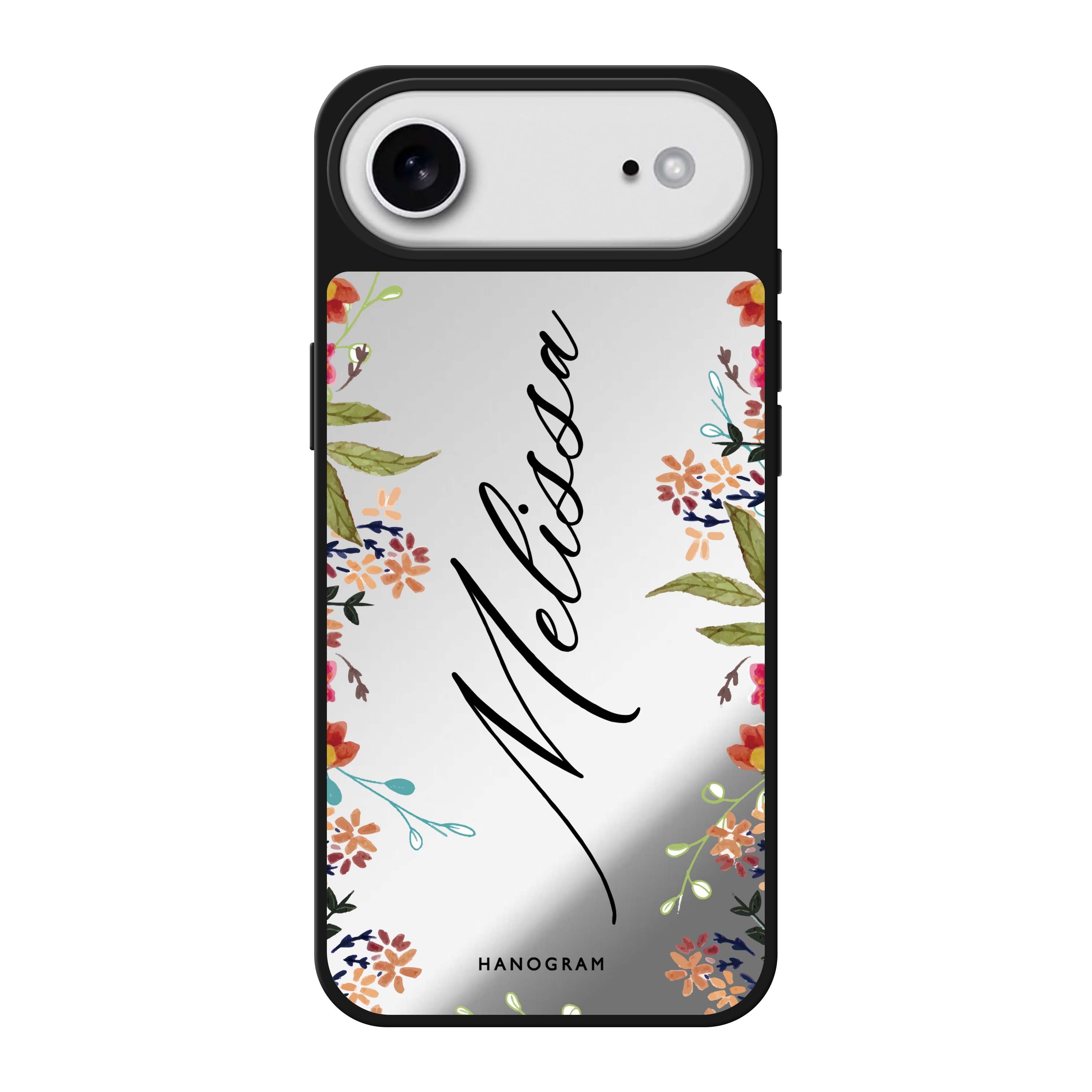 Pretty Floral iPhone 15 Pro Max Magsafe 兼容水晶透明保護殼
