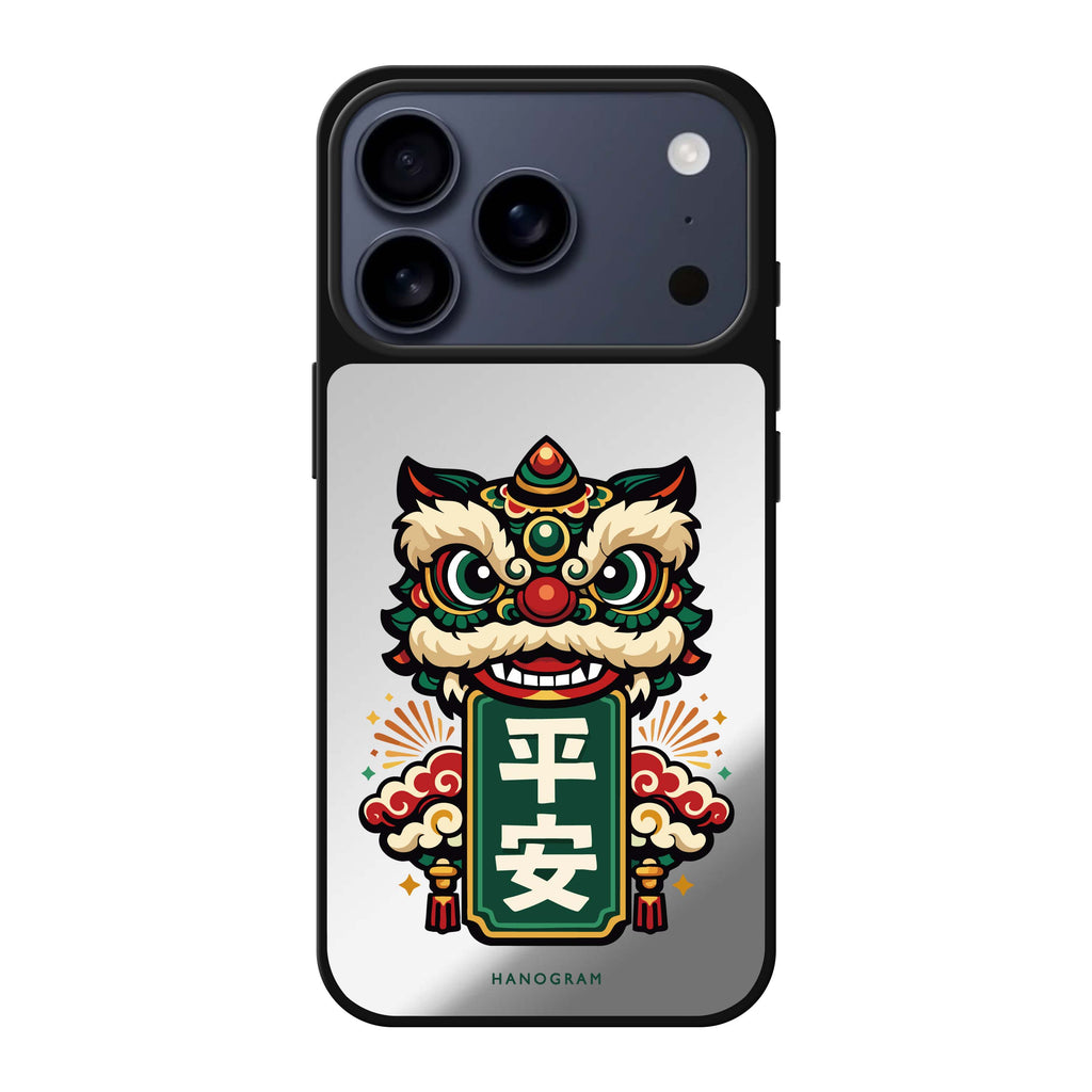 Peace Guardian Lion 鏡面手機殼