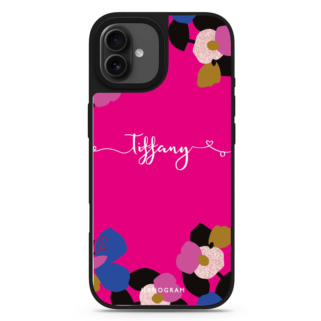 Floral POP II iPhone 17 花卉鏡面手機殼 主圖設計