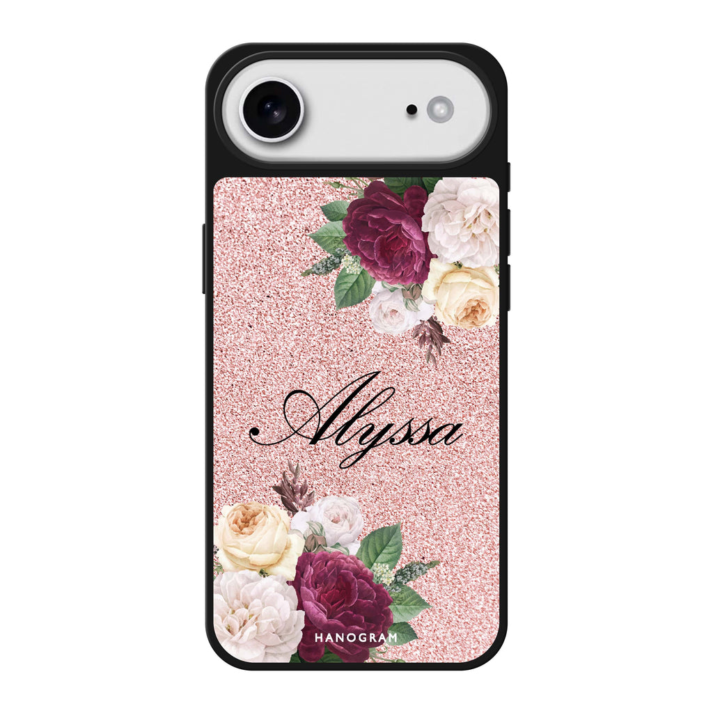 Glittering Floral 鏡面手機殼