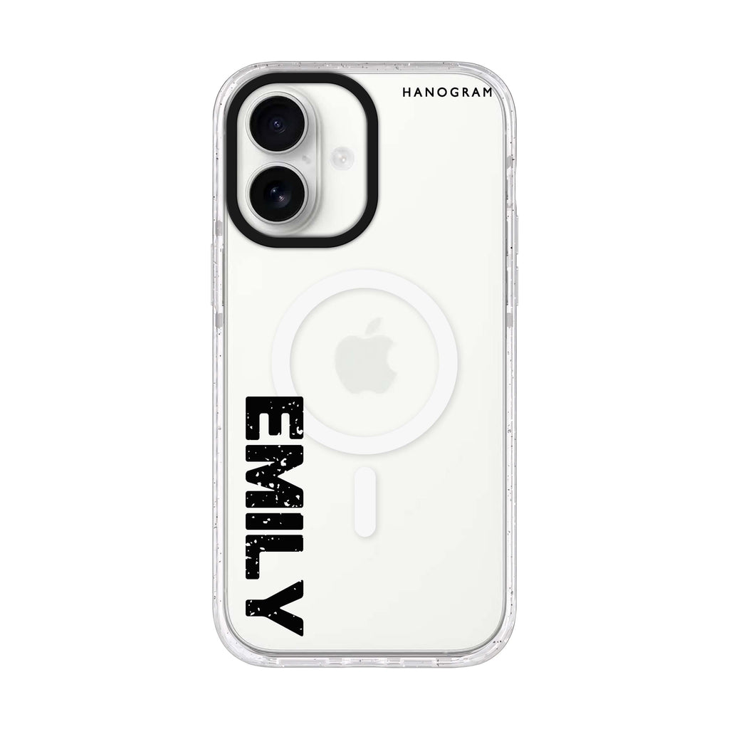 Make It Simple iPhone 17 水晶透明保護殼正面展示