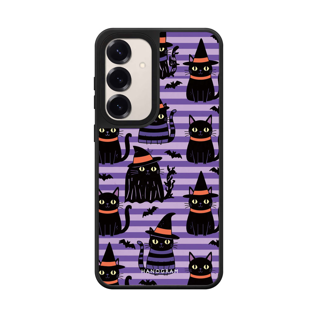Violet Cat Coven 鏡面手機殼