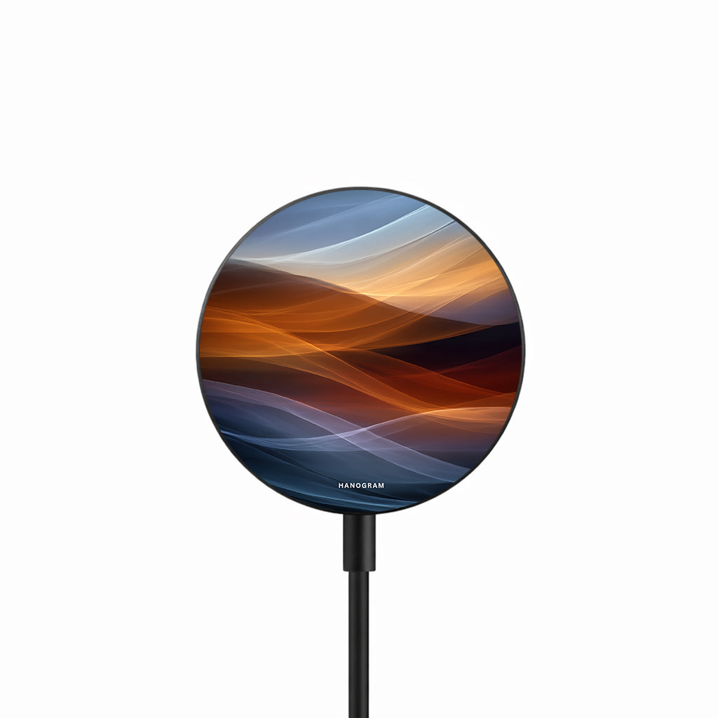Desert Twilight Waves 25W 磁吸無線充電器