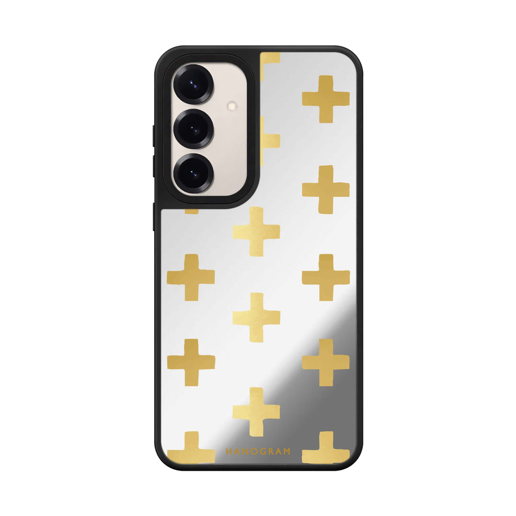 Gold Grid 鏡面手機殼