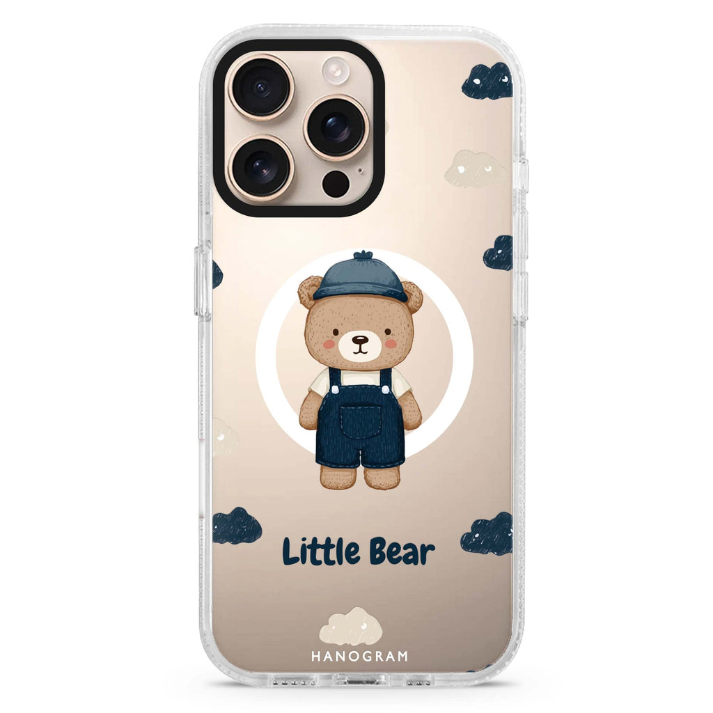 Cloud Bear Magsafe 兼容水晶透明保護殼