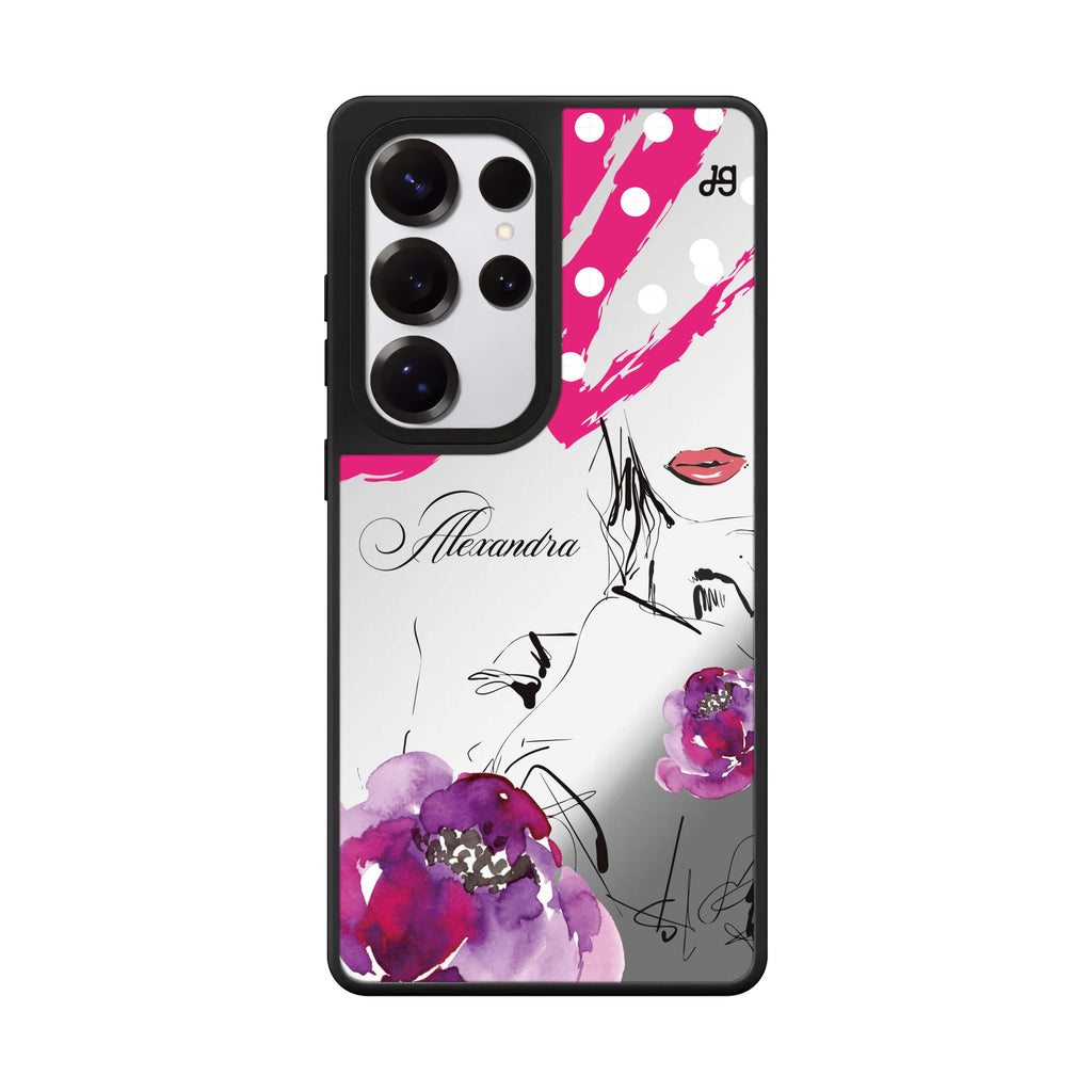 Floral Makeup 鏡面手機殼