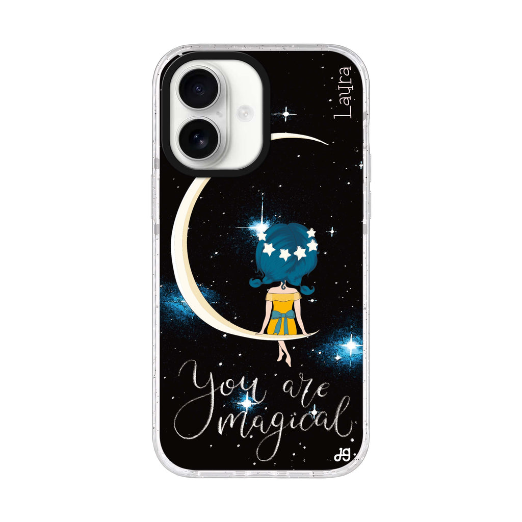 You are magical iPhone 17 水晶透明保護殼正面展示