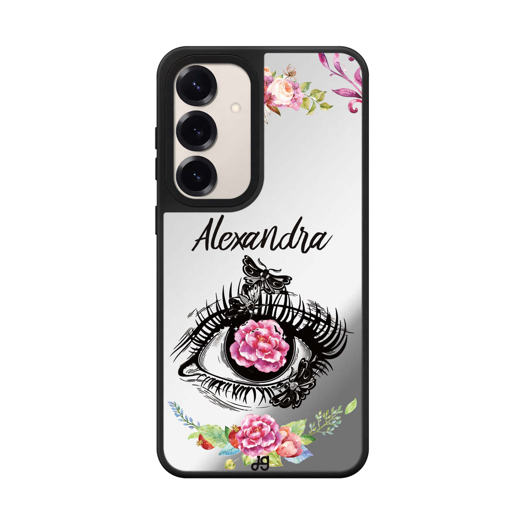 Flower in Eye 鏡面手機殼
