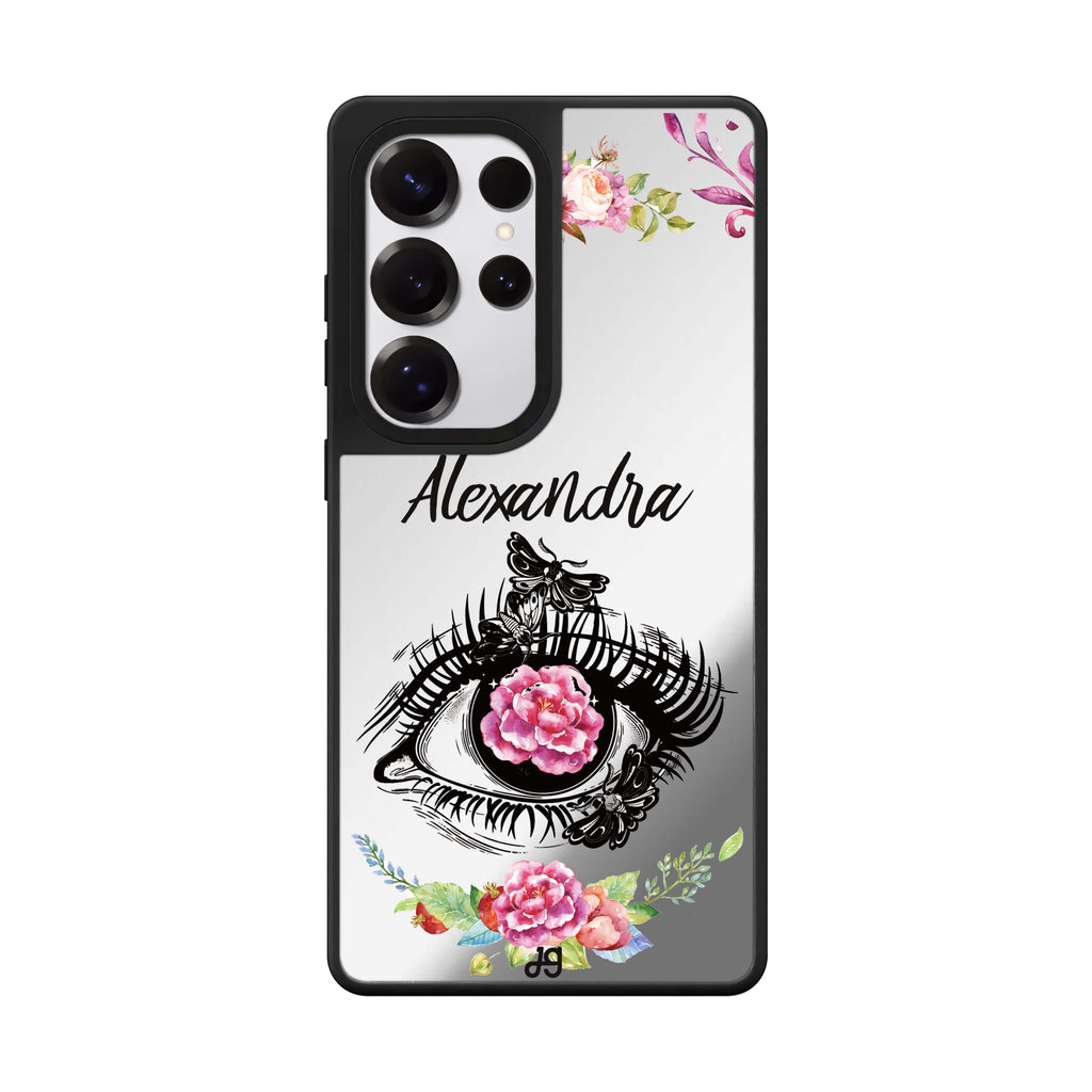 Flower in Eye 鏡面手機殼