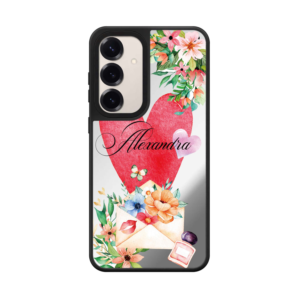 Floral Love Letter 鏡面手機殼
