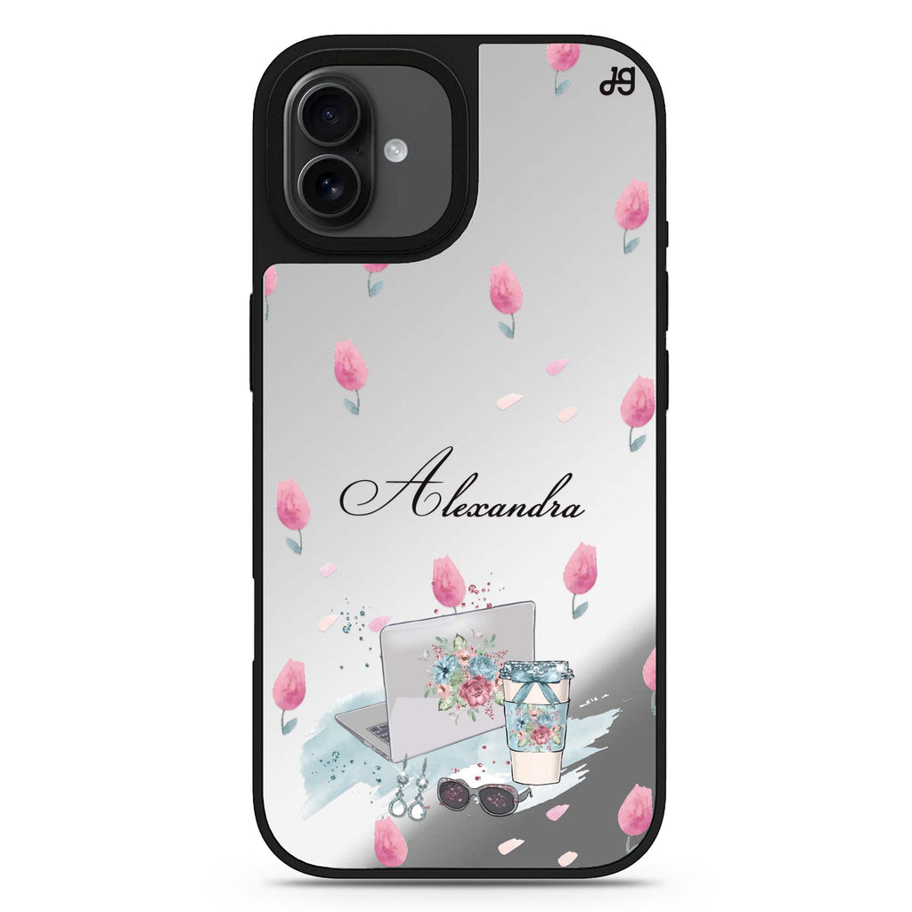 My Foral Lifestyle iPhone 17 鏡面手機殼 主圖設計