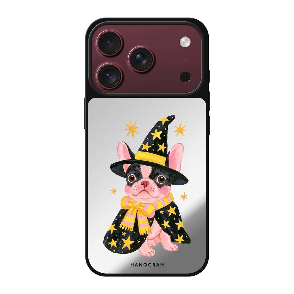 Frenchie Spell School 鏡面手機殼