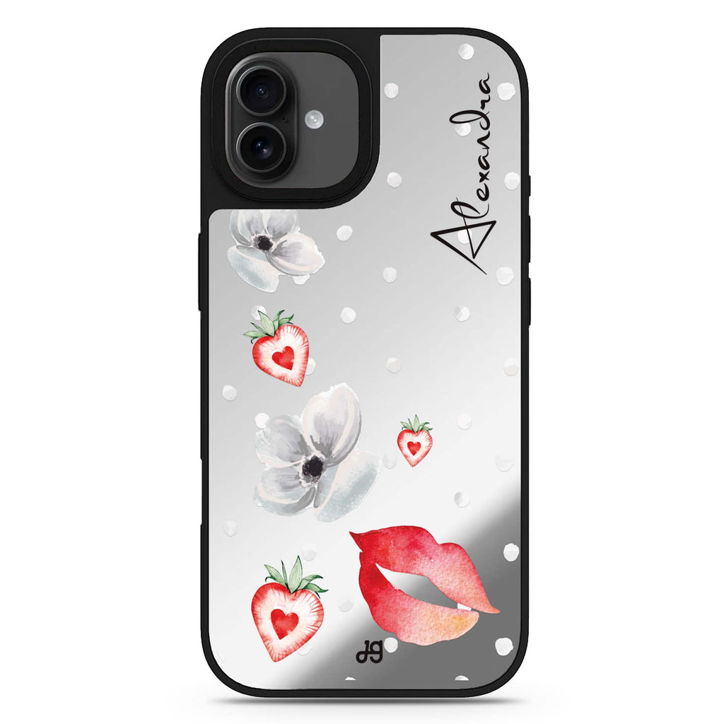 The First Date iPhone 17 鏡面手機殼 主圖設計