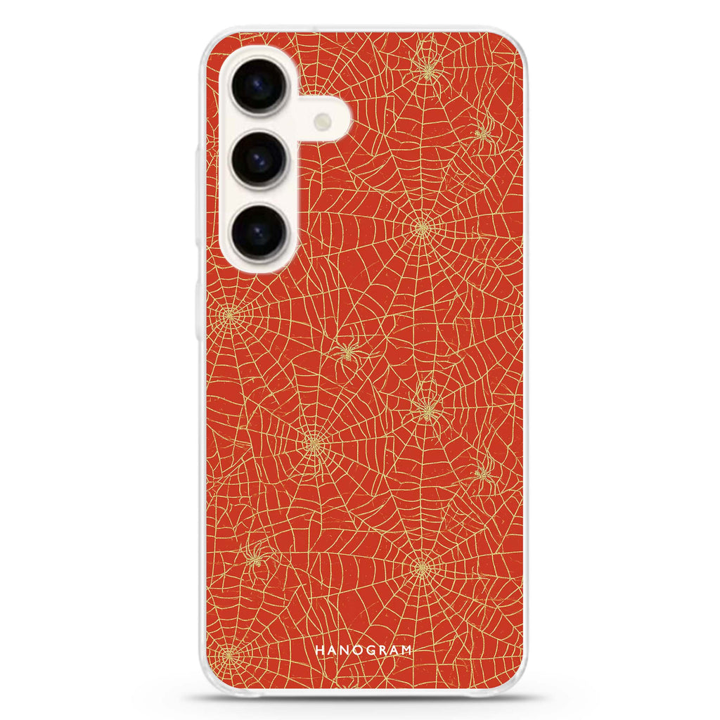 Gilded Spider Silk Samsung Galaxy 水晶透明保護殼