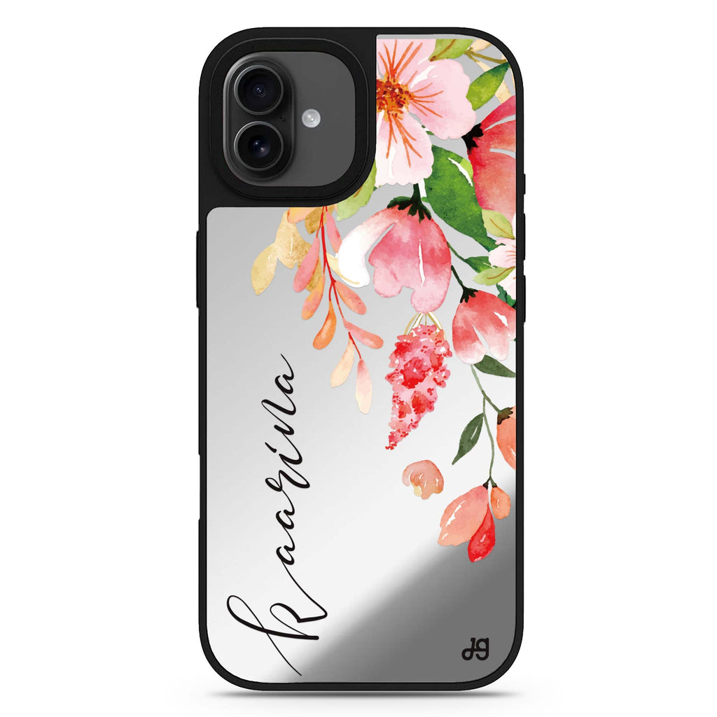 Watercolor Blossom iPhone 17 水彩鏡面手機殼 主圖設計