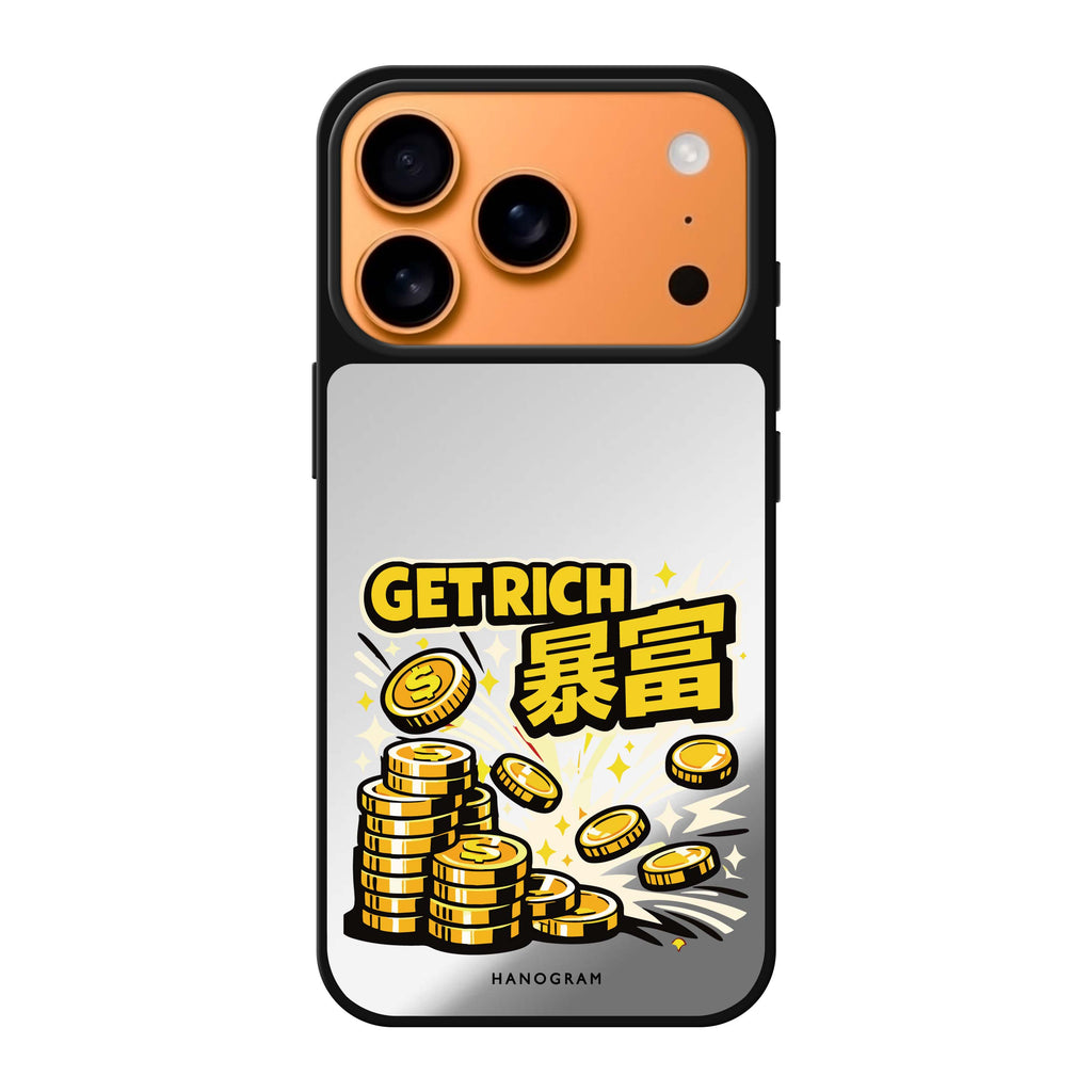 Get Rich Boom 鏡面手機殼