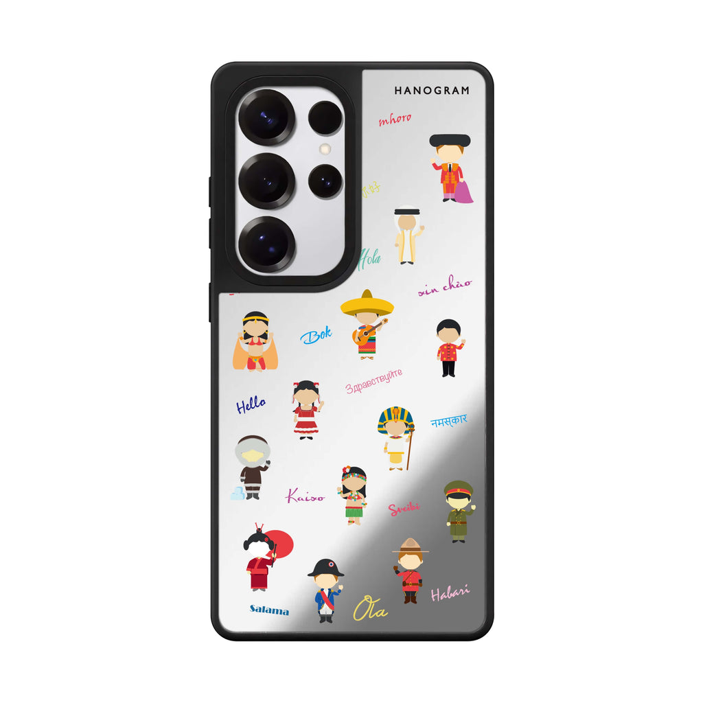 Culture People 鏡面手機殼