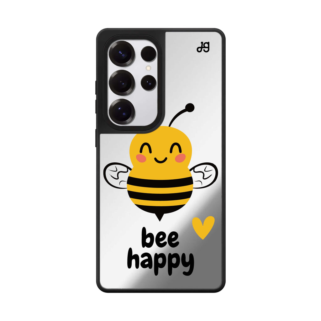 Happy Bee 鏡面手機殼