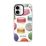 Macarons Land iPhone 17 水晶透明保護殼正面展示