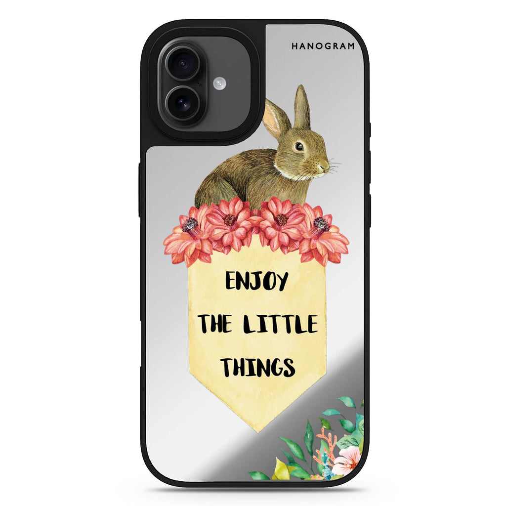 Enjoy the little things iPhone 17 鏡面手機殼 主圖設計