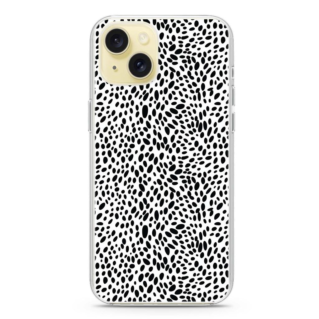 Spotted Elegance iPhone 15 Plus 水晶透明保護殼