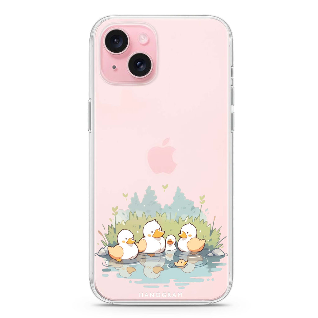 River Duck Delight iPhone 15 水晶透明保護殼