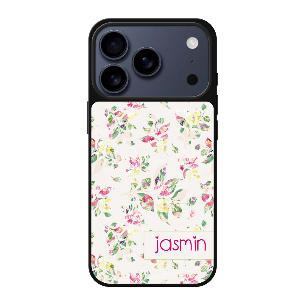Floral Rain 花卉 iPhone 17 Pro Max 鏡面手機殼主圖