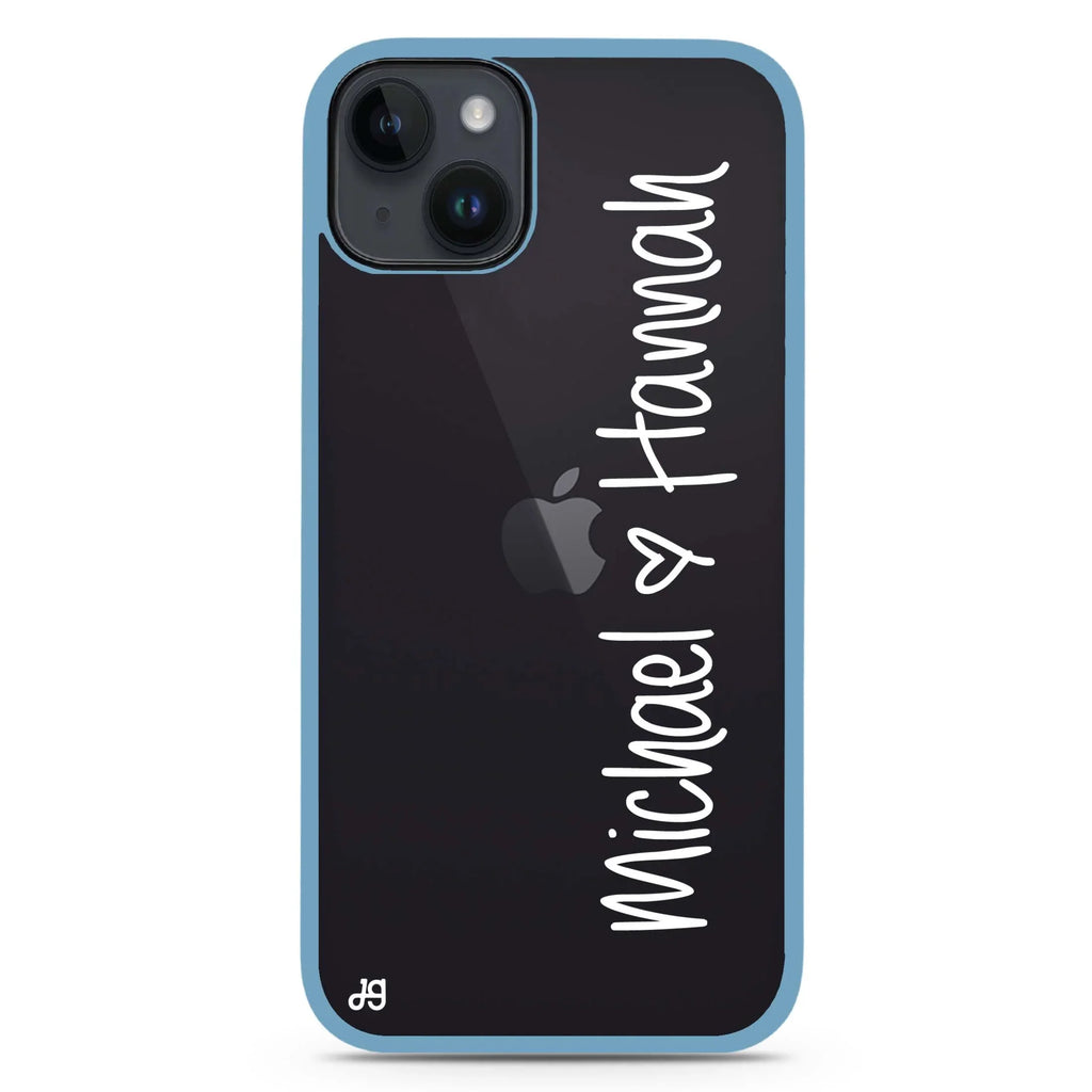 Vertical Names iPhone 15 Plus 防衝擊保護殼