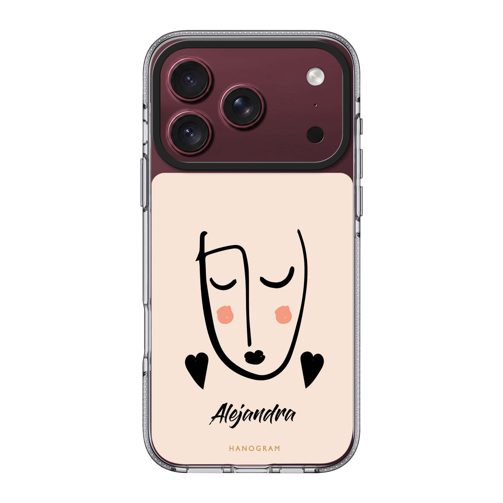 Lovely Face 水晶透明保護殼