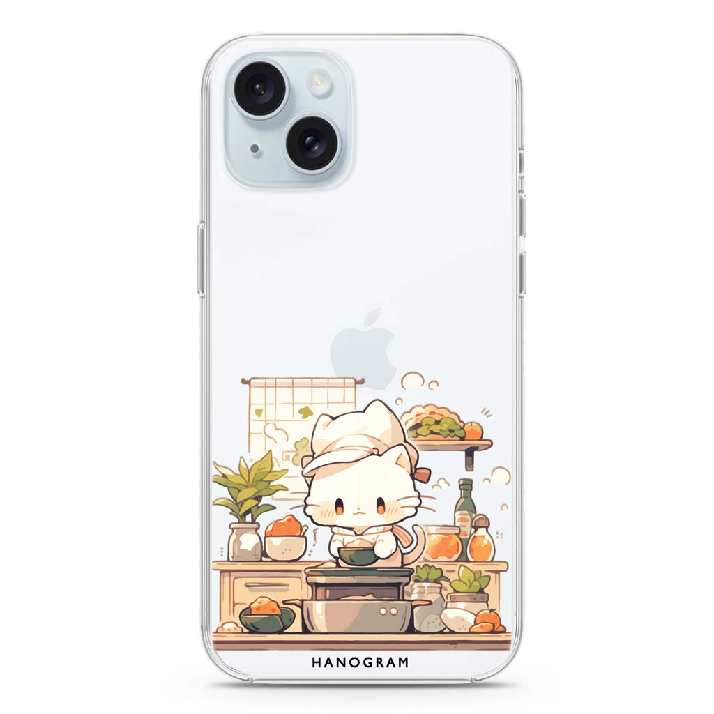 Chef Whisker Mess iPhone 15 水晶透明保護殼