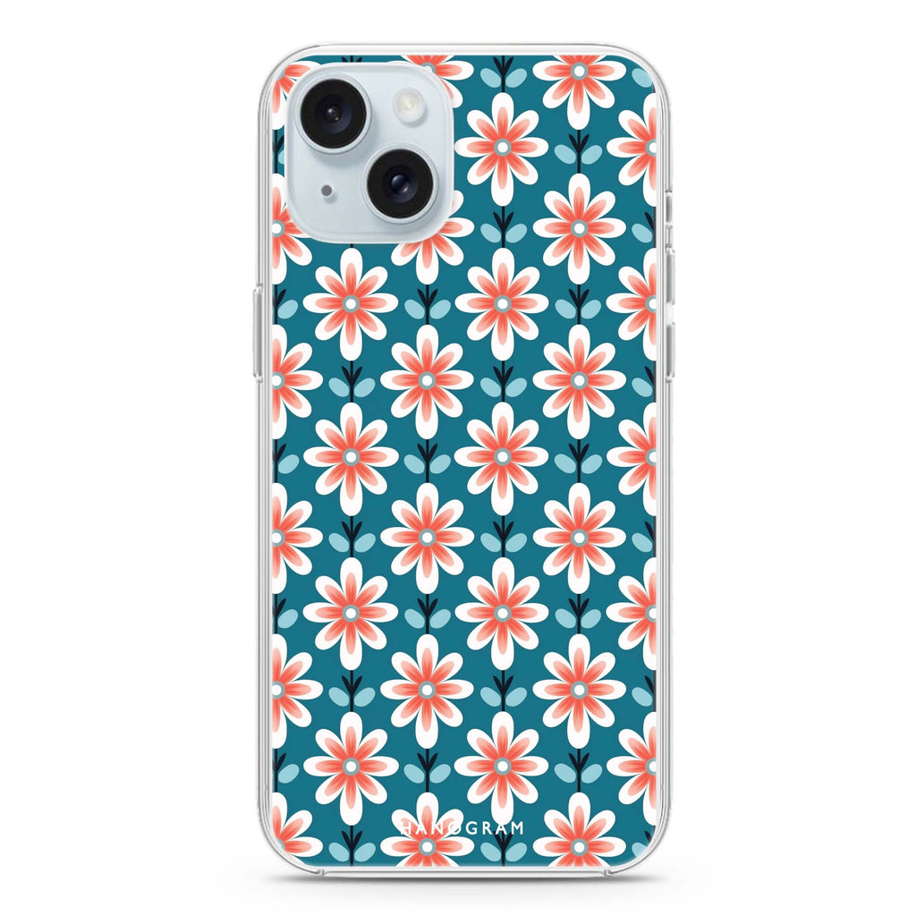 Infinite Petals iPhone 15 Plus Magsafe 兼容水晶透明保護殼