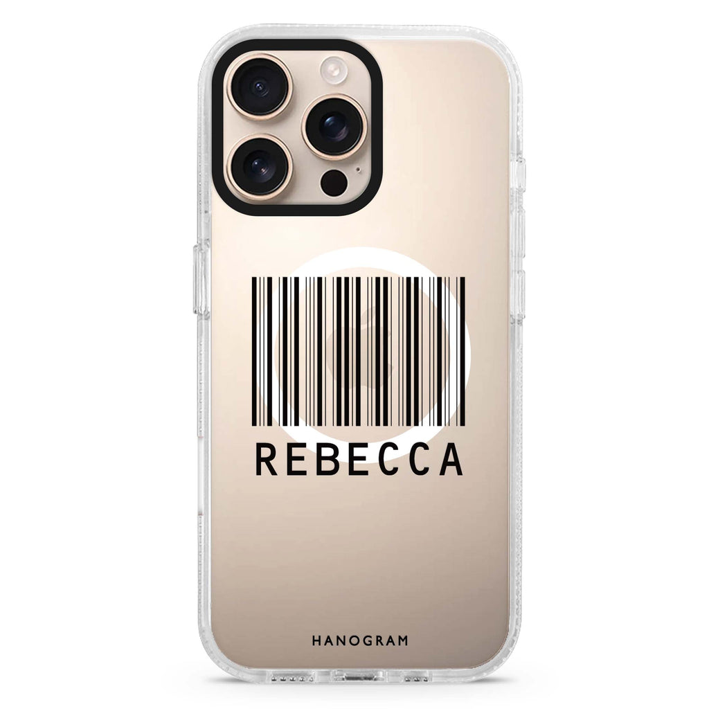 Barcode Magsafe 兼容水晶透明保護殼