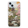 Oriental Blossom iPhone 15 Plus Magsafe 兼容水晶透明保護殼
