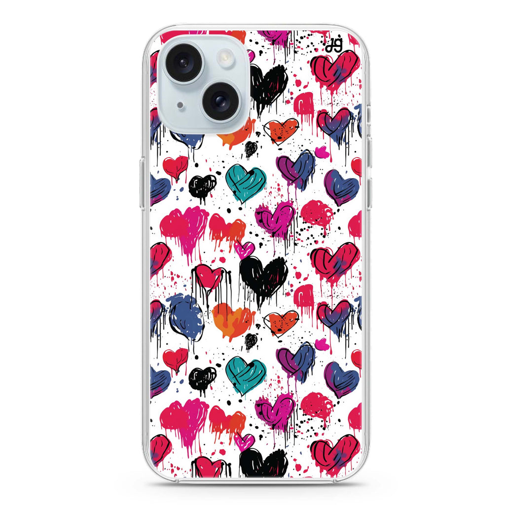 Bleeding Passion iPhone 15 Plus 水晶透明保護殼