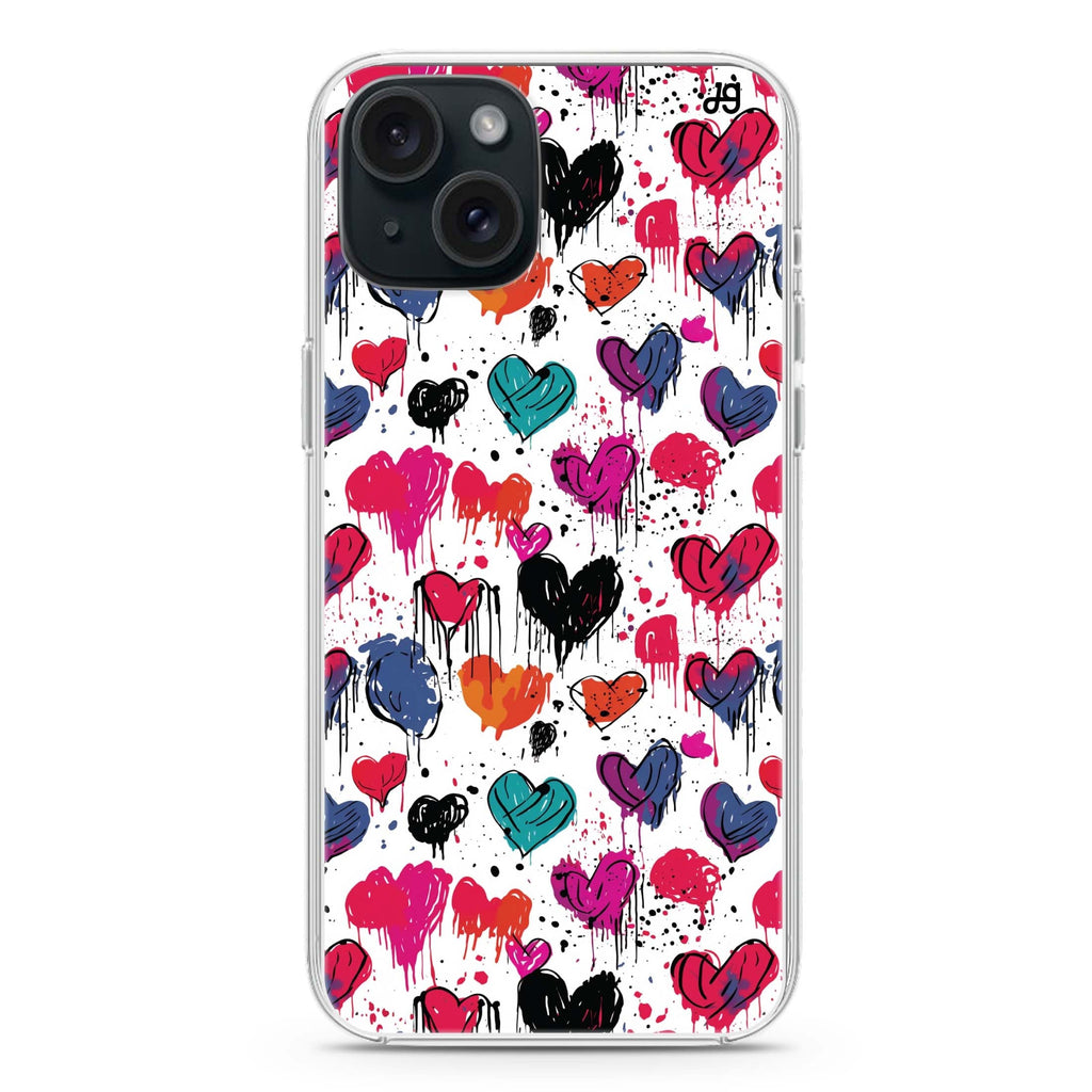 Bleeding Passion iPhone 15 水晶透明保護殼