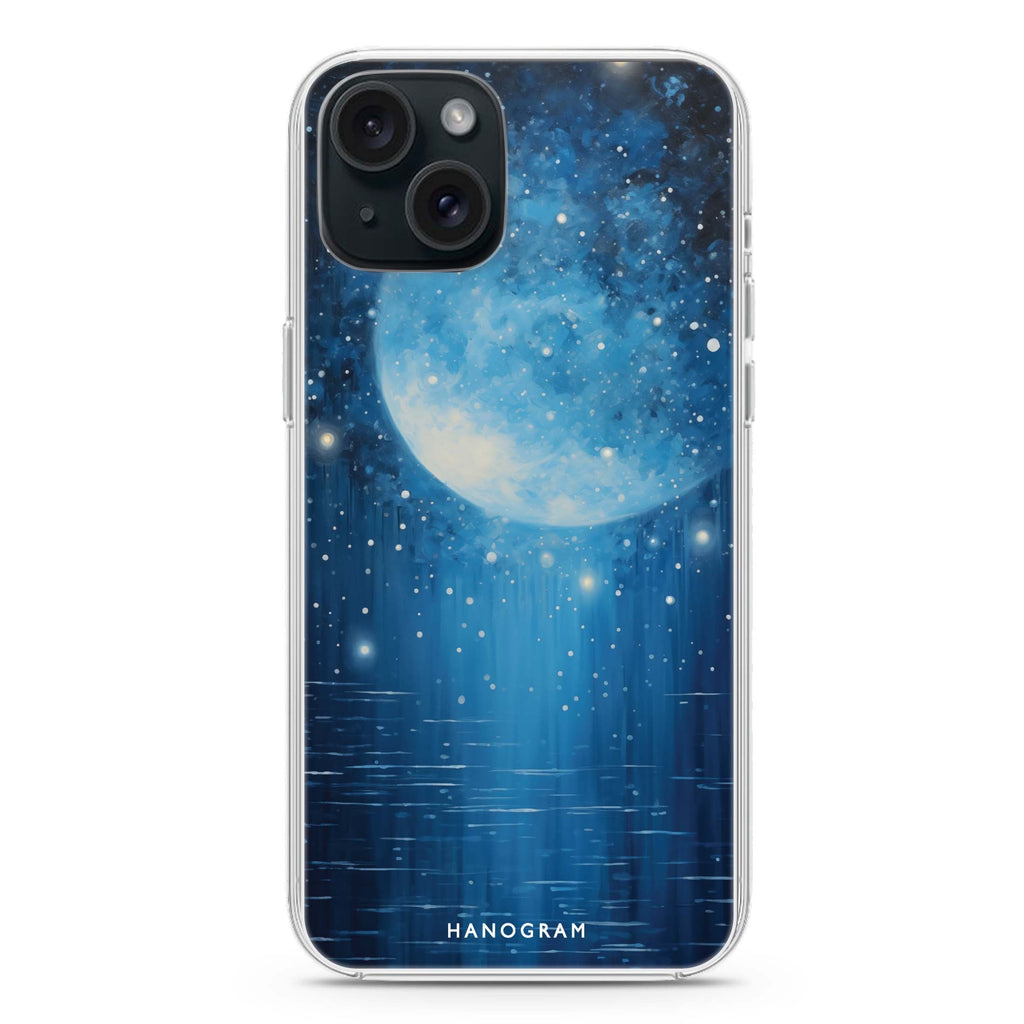 Midnight Crescent iPhone 15 水晶透明保護殼