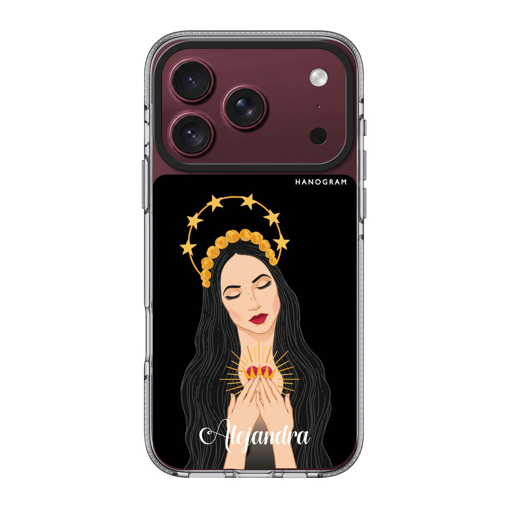 The Virgin Mary 水晶透明保護殼