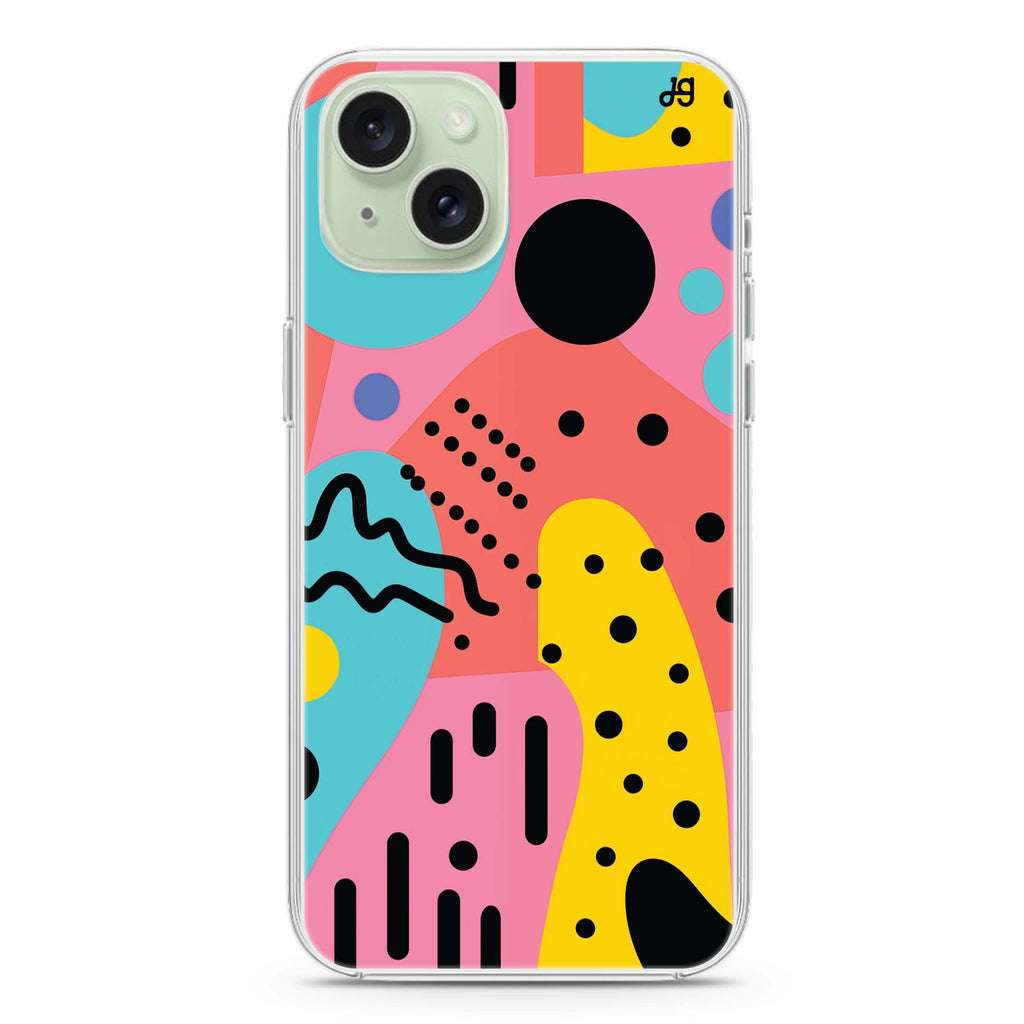 Retro Rhythm iPhone 15 水晶透明保護殼