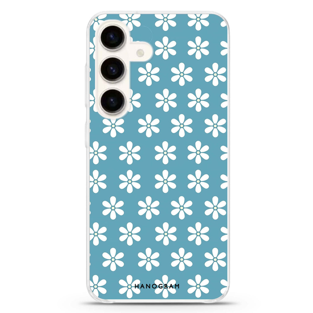 Endless Bloom Samsung Galaxy S26/S25/S24 水晶透明保護殼正面展示