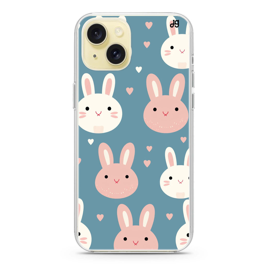Cuddly Hopper iPhone 15 水晶透明保護殼