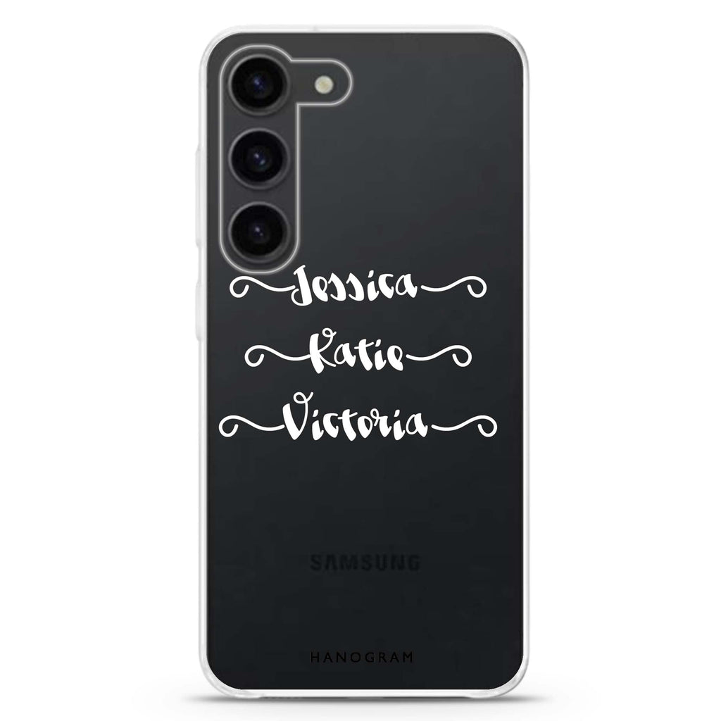 Triple Samsung Galaxy 水晶透明保護殼