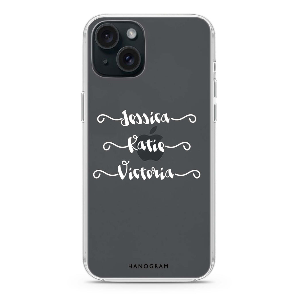 Triple iPhone 15 水晶透明保護殼