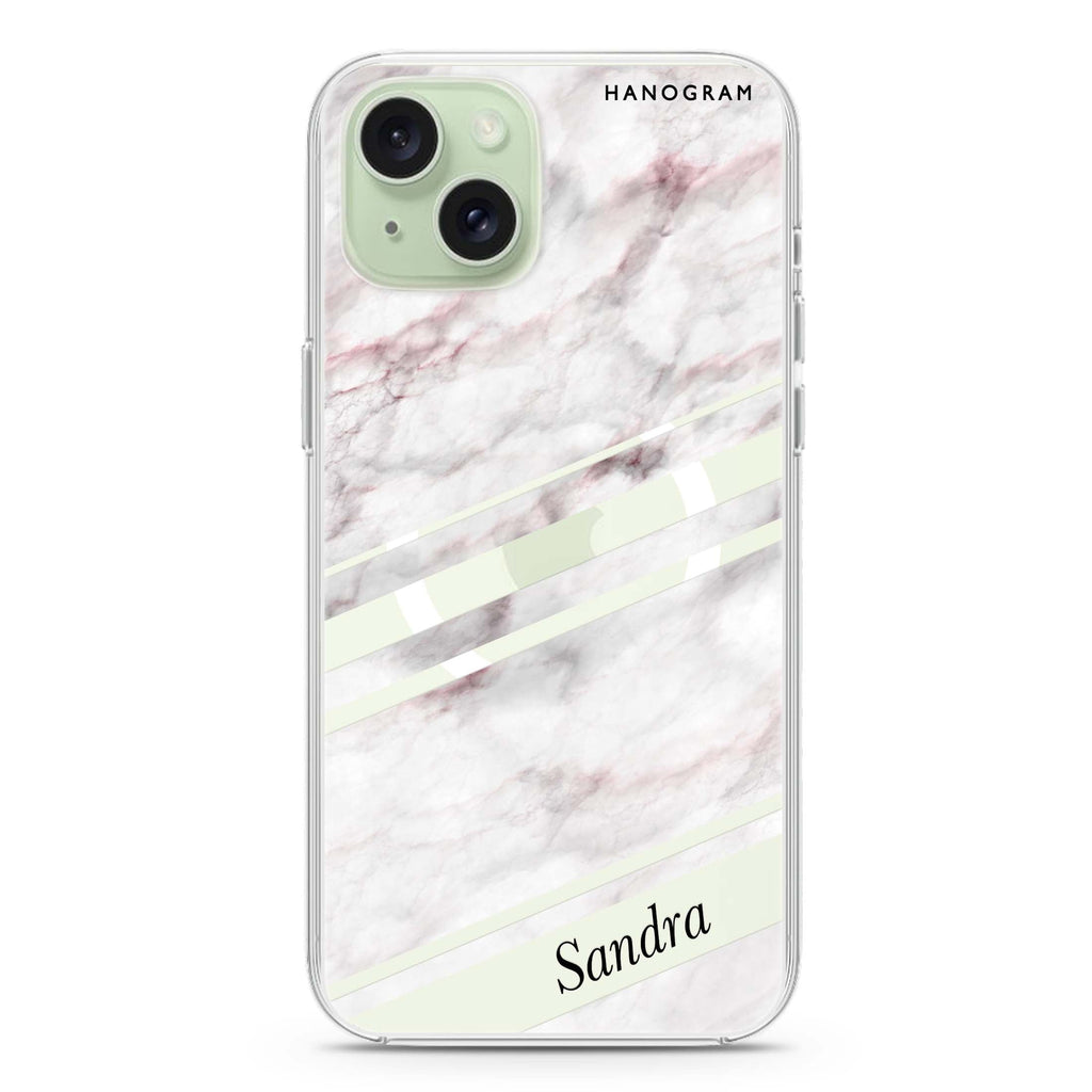 Marble Z iPhone 15 Plus Magsafe 兼容水晶透明保護殼